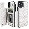 HAOPINSH for iPhone 11 Wallet Case with Card Holder White Leopard Cheetah Pattern Back Flip Folio PU Leather Kickstand Card Slots Case for Women Girls Double Magnetic Clasp Shockproof Cover 61