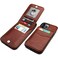 KIHUWEY Compatible with iPhone 12 Pro Max Case Wallet with Credit Card Holder Premium Leather Magnetic Clasp Kickstand Heavy Duty Protective Cover for iPhone 12 Pro Max 67 InchBrown