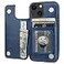 ONETOP Compatible with iPhone 13 Mini Wallet Case with Card Holder PU Leather Kickstand Card Slots Case Double Magnetic Clasp and Durable Shockproof Cover 54 InchBlue