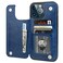 ONETOP Compatible with iPhone 13 Pro Max Wallet Case with Card HolderPU Leather Kickstand Card Slots Case Double Magnetic Clasp and Durable Shockproof Cover 67 InchBlue