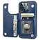 ONETOP Compatible with iPhone 13 Pro Wallet Case with Card Holder PU Leather Kickstand Card Slots Case Double Magnetic Clasp Durable Shockproof Cover 61 InchBlue