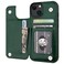 ONETOP Compatible with iPhone 13 Wallet Case with Card Holder PU Leather Kickstand Card Slots Case Double Magnetic Clasp Durable Shockproof Cover 61 InchGreen