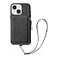 ZVE for iPhone 13 Wallet Case with Wristlet Zipper Leather Case with RFID Blocking Card Holder Slots Purse Protective Carrying Cover for iPhone 13 61 2021 Black