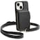 ZVE for iPhone 14 Wallet Case Crossbody with Card Holder Zipper Phone Case with Wrist Strap RFID Blocking Purse Cover for Women Compatible with iPhone 14 61 2022Black