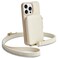 ZVE for iPhone 14 Pro Wallet Case Crossbody Zipper Card Phone Case with Wrist Strap Leather Cover with RFID Blocking for Women Compatible with iPhone 14 Pro 61 inch 2022Beige