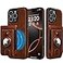 LOHASIC Compatible with Magsafe for iPhone 16 Pro Max Wallet Case Detachable Leather Credit Card Holder Slot with RFID Blocking Cases for iPhone 16 Pro Max 2024 New Dark Brown