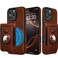 LOHASIC Compatible with Magsafe for iPhone 16 Pro Max Wallet Case Detachable Leather Credit Card Holder Slot with RFID Blocking Cases for iPhone 16 Pro Max 2024 New Dark Brown