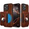 LOHASIC Compatible with Magsafe for iPhone 16 Pro Max Wallet Case Detachable Leather Credit Card Holder Slot with RFID Blocking Cases for iPhone 16 Pro Max 2024 New Dark Brown