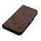 Porter Riley Leather Case Compatible with iPhone 16 Premium Genuine Leather StandCoverWalletFlip Case with Card Slots Horizontal Stand Chocolate Brown