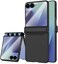 STORMTAL for Samsung Galaxy Z Flip 7 Case Hinge Protection Builtin Screen Protector Wireless Charging Shockproof Slim Rugged Phone Protective Case for Galaxy Z Flip 7 Black