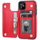 ONETOP for iPhone 11 Wallet Case with Card HolderOT PU Leather Kickstand Card Slots CaseDouble Magnetic Clasp and Durable Shockproof Cover for iPhone 11 61 InchRed