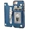 ONETOP for iPhone SE2022 iPhone SE2020 iPhone 78 Wallet Case with Card Holder Premium PU Leather Kickstand Card Slots Double Magnetic Clasp and Durable Shockproof Cover 47 InchBlue