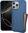 Smartish iPhone 16 Pro Max Wallet Case Wallet Slayer Vol 1 Slim Protective Credit Card Holder Drop Tested Hidden Credit Card Slot Cover for Apple iPhone 16 Pro Max Blues on The Green