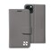 SafeSleeve Wallet Leather Case for iPhone 11 Pro Max EMF Blocker for Cell Phone with 3 Card Holder Adjustable Stand Magnetic Closure and Magnetic Folio Protection for Daily Use Grey