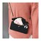 UnnFiko Wallet Case Compatible with iPhone 11 Cute Light Luxury Bag Design Purse Flip Card Pouch Cover Soft Silicone Case with Handstrap Long Shoulder Strap Black iPhone 11