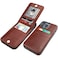 KIHUWEY Compatible with iPhone 14 Pro Case Wallet with Credit Card Holder Flip Premium Leather Magnetic Clasp Kickstand Heavy Duty Protective Cover for iPhone 14 Pro 61 Inch Brown