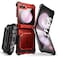 i-Blason iBlason Armorbox Series for Samsung Galaxy Z Flip 5 Case 2023 with Builtin Screen Protector Kickstand Belt Clip FullBody Rugged Case for Z Flip 5 with Hinge Protection Ruddy
