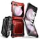 i-Blason iBlason Armorbox Series for Samsung Galaxy Z Flip 5 Case 2023 with Builtin Screen Protector Kickstand Belt Clip FullBody Rugged Case for Z Flip 5 with Hinge Protection Ruddy
