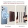 Bocasal for MagSafe Wallet Magnetic Card Holder RFID Blocking Leather Card Slots for iPhone 171615141312 ProMaxPlusAir Adjustable Kickstand Flip Mag Safe Wallet Brown