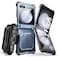 i-Blason iBlason for Samsung Galaxy Z Flip 5 Case with Stand Builtin Screen Protector Hinge Protection FullBody Protection Magnetic Phone Case for Galaxy Z Flip 5 Blue