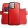 Dreem Wallet Case for iPhone 14 Pro Max 2 Way Phone Stand Magnetic Detachable Vegan Leather Flip Cover RFID Blocking Card Holder MagSafeFit Gift Box Fibonacci Red