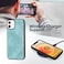 TwoHead for iPhone 1212 Pro Wallet Case with Card Holder Detachable Magnetic Phone CaseLeather AllRound Protection Phone Cover for WomenMen61INBlue