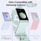 JETech Case for Samsung Galaxy Z Flip 5 2023 with Ring Hard PC Slim Shockproof AntiScratch Protective Phone Cover Mint Green