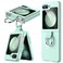 JETech Case for Samsung Galaxy Z Flip 5 2023 with Ring Hard PC Slim Shockproof AntiScratch Protective Phone Cover Mint Green