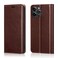 Belemay Compatible with iPhone 16 Pro Max Case Wallet Durable Genuine Leather RFID Blocking Card Holders Shockproof TPU Shell Kickstand Drop Protection Protective Flip Cover 69 Brown