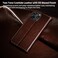 Belemay Compatible with iPhone 16 Pro Max Case Wallet Durable Genuine Leather RFID Blocking Card Holders Shockproof TPU Shell Kickstand Drop Protection Protective Flip Cover 69 Brown