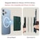 Bocasal for MagSafe Wallet Magnetic Card Holder RFID Blocking Leather Card Slots for iPhone 171615141312 ProMaxPlusAir Adjustable Kickstand Flip Mag Safe Wallet Dark Green