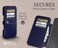 LUPA Legacy for iPhone 16 Pro Wallet Case Ultra Slim Protective Shockproof Credit Card Holder Wireless Charging Compatible Premium Vegan Leather Folio Cover 63 Desert Sky Blue Brown
