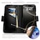 Dreem Wallet Case for iPhone 16 Pro Revolutionary VertHor Phone Stand Magnetic Detachable Vegan Leather Flip Cover RFID Blocking Card Holder MagSafeFit Gift Box Fibonacci Black