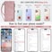 Defencase Compatible with iPhone 16 Pro Case Wallet with RFID Blocking Card Holder for Women Men PU Leather Magnetic Snap Flip Zipper Strap Wallet Phone Case Fit for iPhone 16 Pro 63 Rose Pink