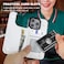 ONETOP for iPhone 16 Pro Wallet Case with Card Holder 360 Rotation Ring Kickstand RFID Blocking PU Leather Double Magnetic Clasp Shockproof Cover for Women and Girls 63 Inch White