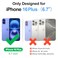 Antsturdy Compatible with iPhone 16 Plus Wallet CaseRFID Blocking PU Leather Phone Case Women Men Kickstand flip Cover Wrist Strap Zipper Credit Card Holder Slots for Apple 16 Plus 67Wine Red