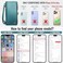 Defencase Compatible with iPhone 16 Pro Max Case Wallet with RFID Blocking Card Holder for Woman PU Leather Magnetic Snap Flip Zipper Strap Wallet Phone Case for iPhone 16 Pro Max 69 Blue Green