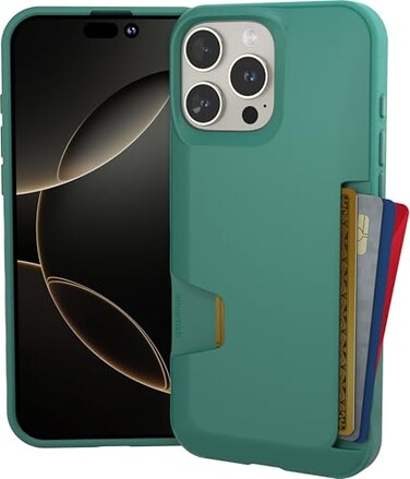 Smartish iPhone 16 Pro Max Wallet Case Wallet Slayer Vol 1 Slim Protective Credit Card Holder Drop Tested Hidden Credit Card Slot Cover for Apple iPhone 16 Pro Max So Jaded