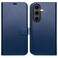 OCASE Compatible with Galaxy S25 Wallet Case PU Leather Flip Folio Case with Card Holders RFID Blocking Kickstand Shockproof TPU Inner Shell Protective Phone Cover 62 Inch 2025 Blue