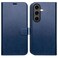 OCASE Compatible with Galaxy S25 Wallet Case PU Leather Flip Folio Case with Card Holders RFID Blocking Kickstand Shockproof TPU Inner Shell Protective Phone Cover 62 Inch 2025 Blue