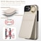 Keallce Case for iPhone 17e 2026 61 Detachable Crossbody Case Wallet with RFID Blocking Card Holder 360Ring Stand Folio Leather Phone Cover Shoulder Lanyard Strap Lady for iPhone 16e White