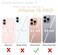 uCOLOR for iPhone 16 Pro Wallet Case Magsafe with Card Holder SlotCompatible with MagSafe Folio Flip PU Leather Design with Camera Lens Protector 63Blue Toile Flowers