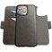 Dreem Wallet Case for iPhone 16 Pro Max Revolutionary VertHor Phone Stand Magnetic Detachable Vegan Leather Flip Cover RFID Blocking Card Holder MagSafeFit Gift Box Fibonacci Grey