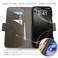 Dreem Wallet Case for iPhone 16 Pro Max Revolutionary VertHor Phone Stand Magnetic Detachable Vegan Leather Flip Cover RFID Blocking Card Holder MagSafeFit Gift Box Fibonacci Grey