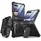 i-Blason iBlason for Samsung Galaxy Z Flip 7 Case with Stand Front Tempered Glass Screen Protector Hinge Protection BeltClip FullBody Military Protection Case for Samsung Z Flip 7 Armorbox Black