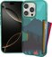 Smartish iPhone 16 Pro Wallet Case Wallet Slayer Vol 1 Slim Protective Credit Card Holder Drop Tested Hidden Credit Card Slot Cover for Apple iPhone 16 Pro Moving Mountains