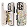 uCOLOR for iPhone 16 Pro Wallet Case with Card Holder PU Leather RFID Blocking Design iPhone 16 Pro flip case for Women Men Magnetic Clasp Kickstand Design 63 inch Desert Flowers
