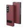 XIMAND for Samsung Galaxy Z Fold 7 Magnetic Flip Folding Case MultiAngle Bracket High Classy Luxurious Business Leather Full Body Hinge Protective Slim Cover
