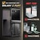 TONGATE for Z Flip 7 Case with Privacy Screen Protector Stand BeltClip Hinge Protection AntiSlip FullBody Military Grade Protective Phone Case for Samsung Galaxy Z Flip 7 5g 2025 Black
