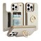 CUSTYPE for iPhone 16 Pro Max Wallet Case with Card Holder180Ring Holder Kickstand Card SlotsPU Leather Protective Case for iPhone 16 Pro Max 69inchBeige
